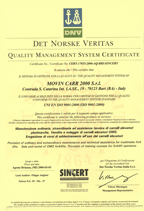 Certificato di Qualità